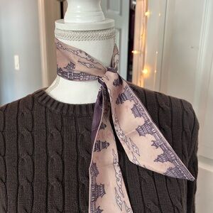Chic Pink and Purple Scarf